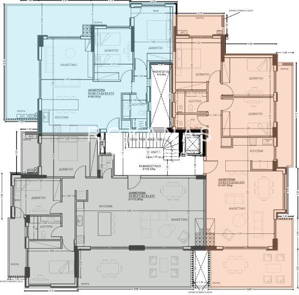 (Προς Πώληση) Κατοικία Διαμέρισμα || Αθήνα Νότια/Παλαιό Φάληρο - 108 τ.μ, 3 Υ/Δ, 410.000€ 