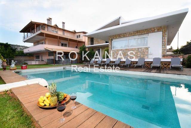 (For Rent) Residential Villa || East Attica/Vari-Varkiza - 400 Sq.m, 5 Bedrooms, 4.500€ 