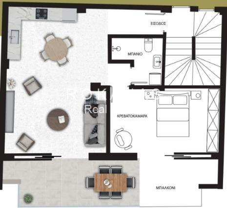 (Προς Πώληση) Κατοικία Διαμέρισμα || Πειραιάς/Νίκαια - 63 τ.μ, 1 Υ/Δ, 188.000€ 