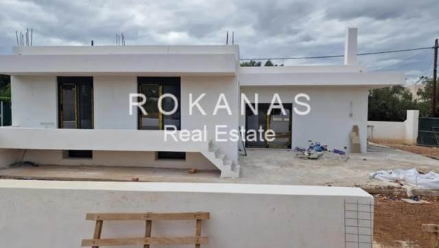 (For Sale) Residential Detached house || East Attica/Markopoulo Mesogaias - 135 Sq.m, 3 Bedrooms, 450.000€ 