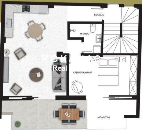 (Προς Ενοικίαση) Κατοικία Διαμέρισμα || Πειραιάς/Νίκαια - 64 τ.μ, 1 Υ/Δ, 700€ 